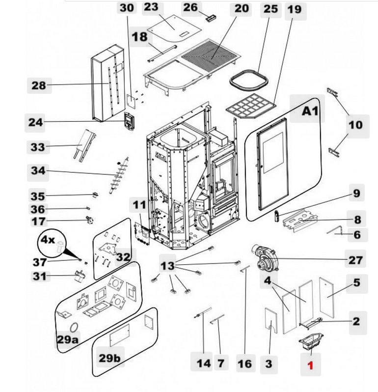 Haas+Sohn HSP 8 Home 445.08 pot de brûleur