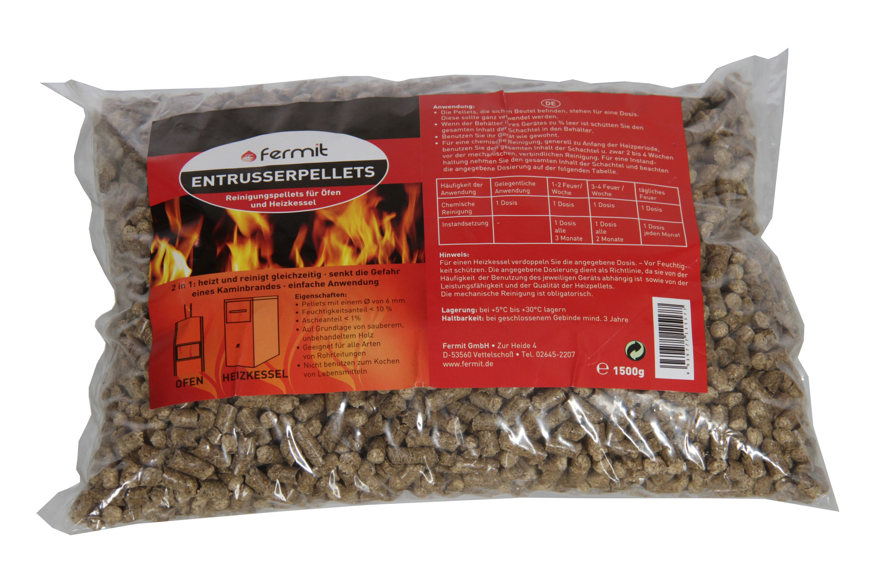 Entrußerpellets