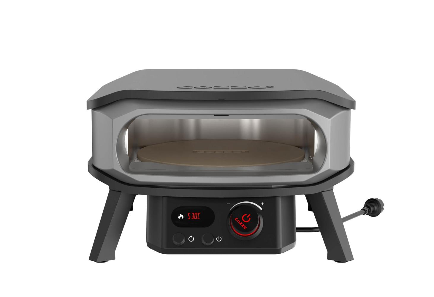 Cozze 13“ Pizzaofen elek. Premium Elektro mit drehbarem Pizzastein