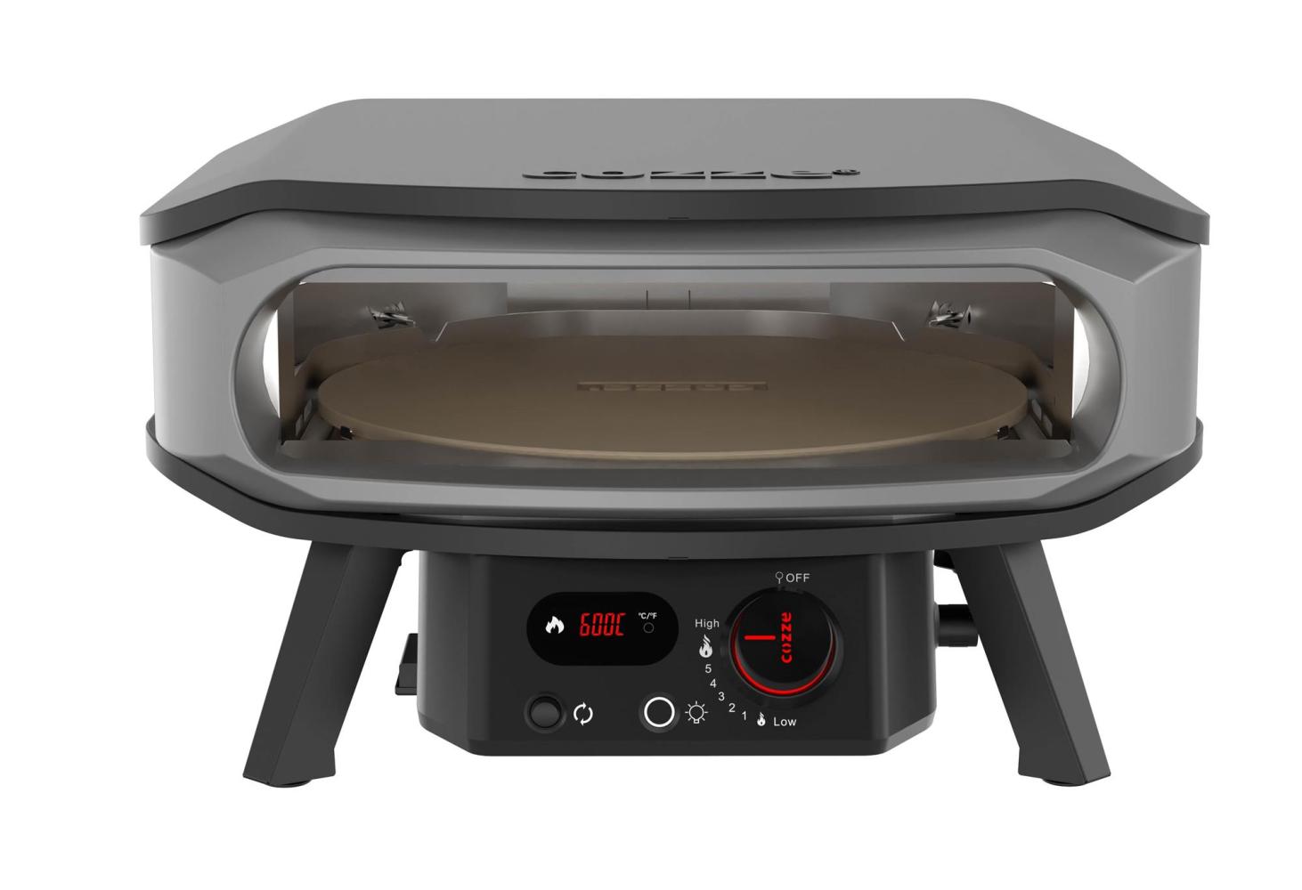 Cozze 17“ Pizzaofen-Gas Premium mit drehbarem Pizzastein