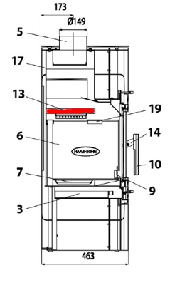 Haas+Sohn Cers 469.17 Zugumlenkung Prallplatte