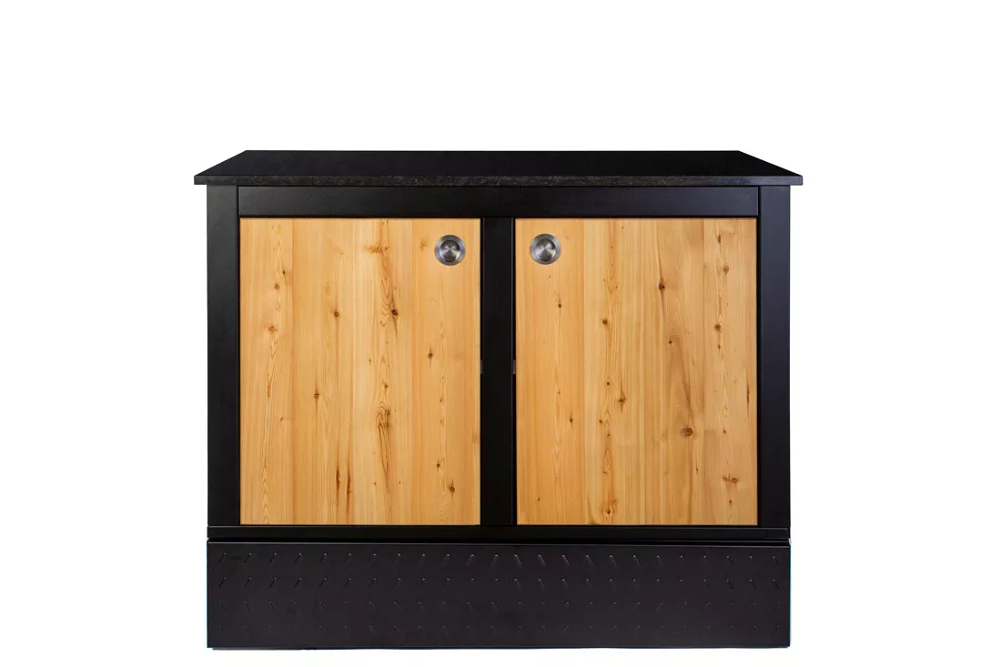 Der Merklinger Outdoor Modul "Anton" (2 Türen m. Ablage)