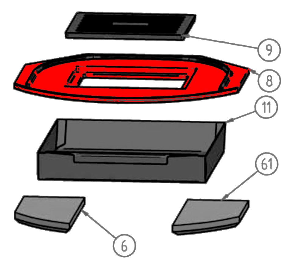 Oranier Polar NEO 8 RLA Support de grille