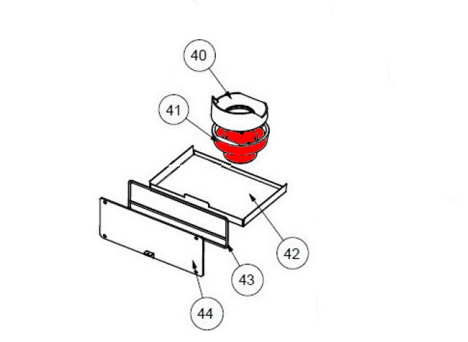 Wamsler WP 2-8 pot de combustion  