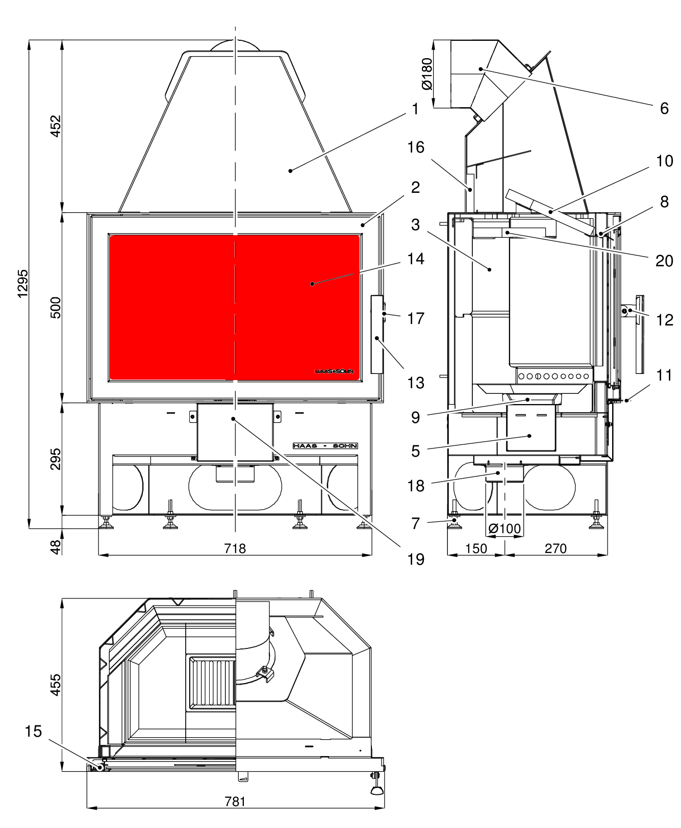 Haas+Sohn Genf II verre