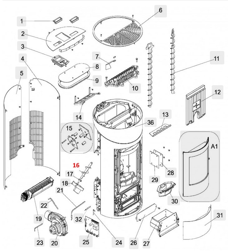 Haas+Sohn HSP 7 450.80 convoyeur à vis